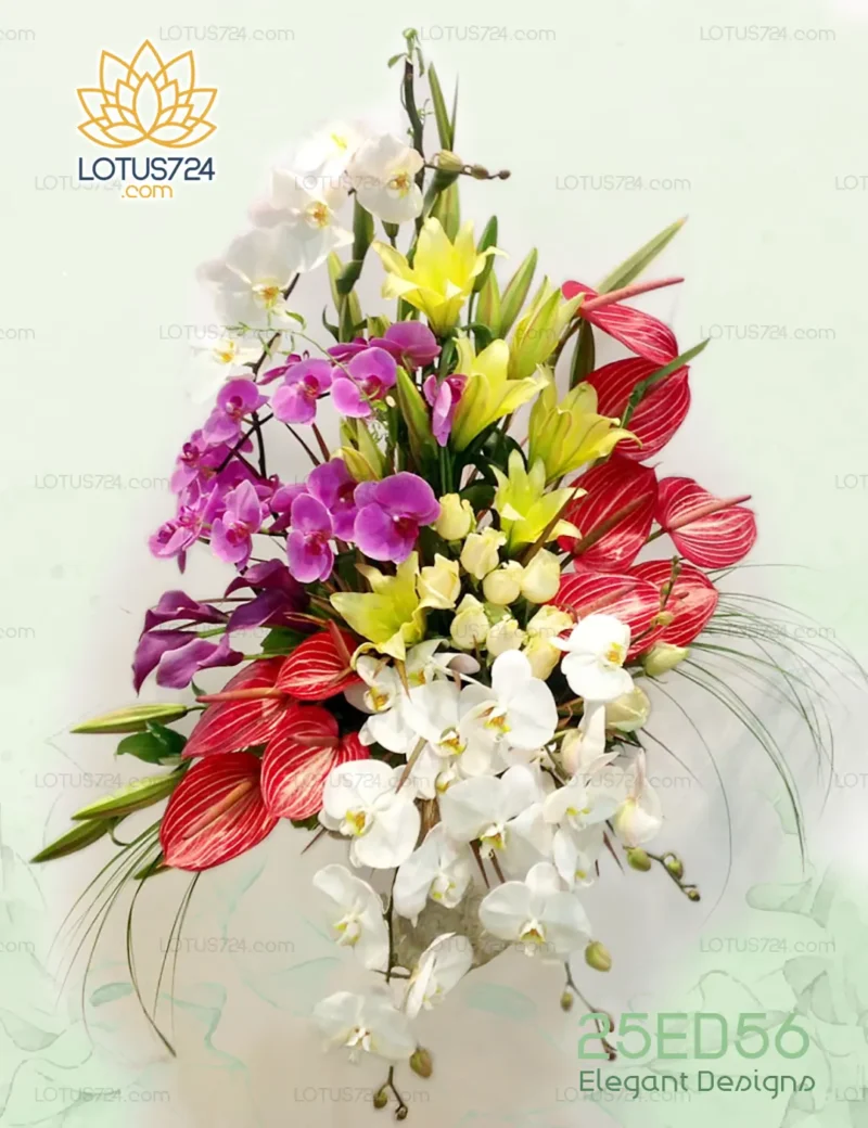 Flowers Elegant Designs Code: 25ED56