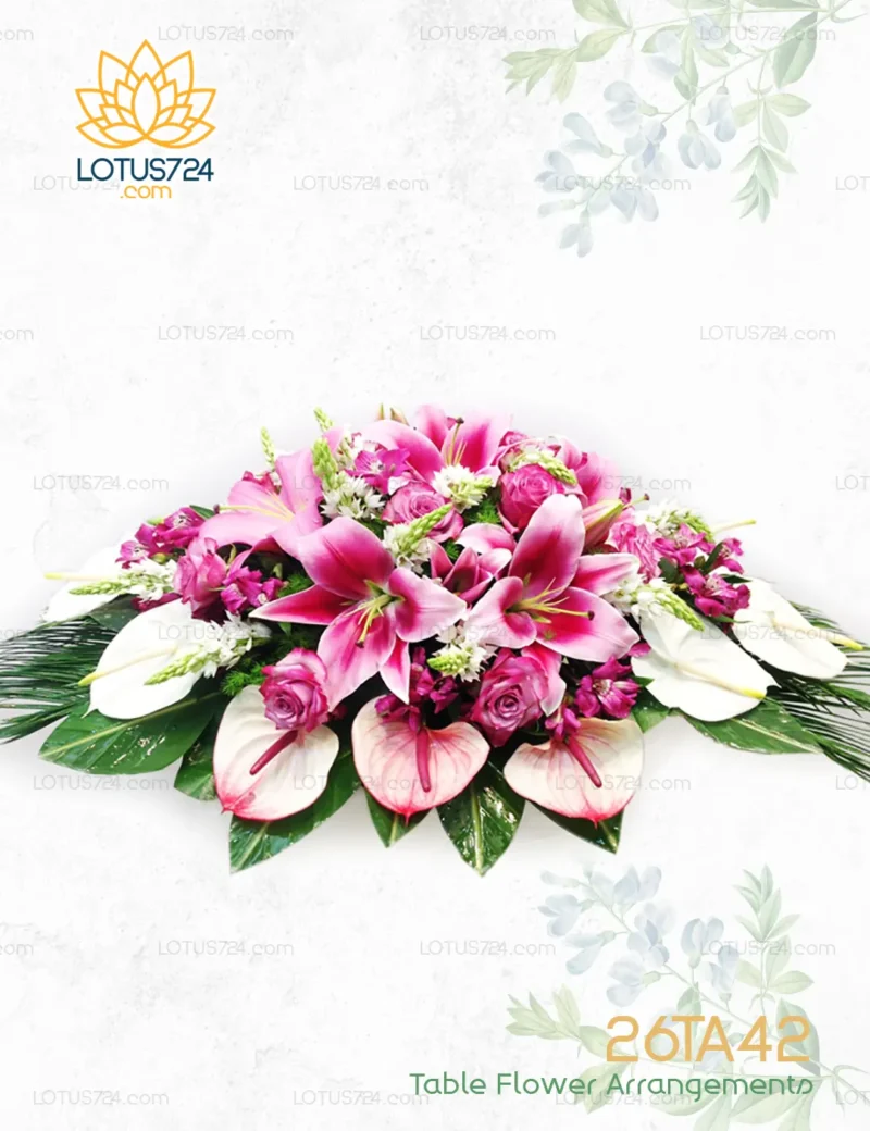 Table Flower Arrangements Code: 26TA42